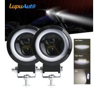 TEMU Lupuauto offre una di luci da lavoro a LED con d' e , adatte per veicoli e motocicli, compatibili con sistemi da 12V-36V, ideali per JEEP e uso , senza batteria.