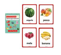 TEMU Master 134 Parole Italiane con Flashcard in Italian, Progettato per Bambini, per la della a Casa o in umenta il Vocabolario con un Apprendimento su Azioni