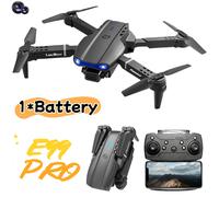TEMU Mini Drone E99 PRO con Fotocamera, Mantenimento dell', Decollo e Atterraggio a Un Tasto, 360° Flip, Quadricottero RC Portatile per Volo Interni ed Esterni, Regalo di Natale per Principianti