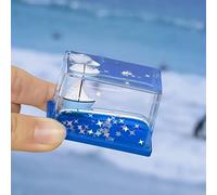 TEMU Mini in Acrilico, di Barca a Vela Ornamento da Scrivania, Pezzo da Esposizione Nautico da Scrivania Inaffondabile, Riempita con Olio / Può Regalata agli Appassionati di , Uno dei Migliori Regali.