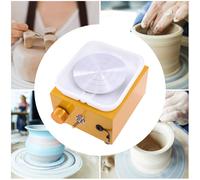 TEMU Mini Macchina Ceramica con Girevole | Kit Modellismo Argilla Resistente, Funzionamento Manuale, Design , Materiale , Non Carica, Marca: OUKANING