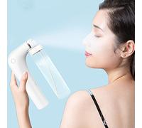 TEMU Nano Spray Portatile, Vaporizzatore Manuale, Nebulizzatore USB Ricaricabile con Serbatoio Acqua da 100 ml, Nano Spray per Extension Ciglia, Fissaggio Trucco & Idratazione Pulizia Profonda