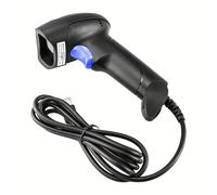 TEMU Netum L3 Scanner di a barre CCD 1D USB a per all'ingrosso, lettore portatile cablato a luce , supporta la scansione di a barre lunghi per magazzini, biblioteche e supermercati.