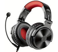 TEMU Oneodio Cuffie Wireless Combinazione con Cuffie Gaming Cablate, Cuffie Over-Ear per Musica con Qualità Audio , Adatte per Giochi su Computer, con Tempo di Standby Ultra- di 110 Ore