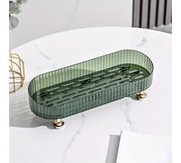 TEMU Organizzatore in acrilico per trucco e profumi, progettato per lavabili e comò da bagno, per della pelle e i cosmetici