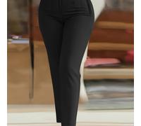 TEMU Pantaloni da donna eleganti e , stile pendolare, aderenti, versatili e affusolati
