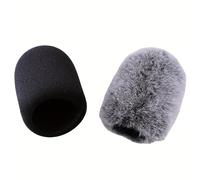 TEMU Paraspruzzi in schiuma e protezione antivento in peluche adatti per i modelli Audio Technica , AT2035, AT2500, AT2050 e AT4040
