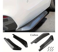 TEMU Paraurti Anteriore e Posteriore, Spoiler, Diffusore, Splitter, Protezione da Graffi, Aleroni in Fibra di Carbonio, Estensione Gonna Laterale