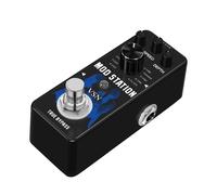 TEMU Pedale Modulatore per Chitarra Digitale, 11 Effetti Chorus Flanger Vibroat Filter, 11 Modalità di Modulazione, Pedale per Chitarra Miniatura True Bypass