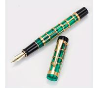 TEMU Penna stilografica Jinhao Skeleton Series , elegante, di precisione, classica, per scrittura e calligrafia, in metallo