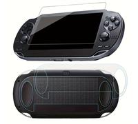 TEMU Per PSV1000/PSV2000 Copertura In Vetro Temperato Per HD Con Pellicola Posteriore HD Resistente Ai Graffi Per PlayStation Vita 1000