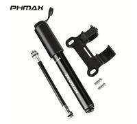 TEMU PHMAX Mini Pompa per Bicicletta 100Psi - Compatibile con Valvole e Schrader, Adatta per Pompe per Pneumatici da Bici da