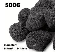 TEMU Pietra Lava Resistente al Calore, Adatta per Bracieri, , Griglie e Applicazioni Simili. Utilizzabile Sia all'Interno che all'Esterno -