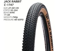 TEMU Pneumatico per mountain bike da XC CST C-1747 JACK RABBIT, copertoncino con a rotolamento, per MTB, da 26, 27.5, 29 pollici