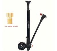 TEMU Pompa ad Pressione 300 PSI per Forcelle Anteriori e Sospensioni Posteriori con , Pompa Portatile per Bici con di Aria
