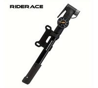 TEMU Pompa Bici Portatile con in di Alluminio, Gonfiatore Aria per Pneumatici a per MTB Bici da Auto Scooter Valvola Schrader AV FV