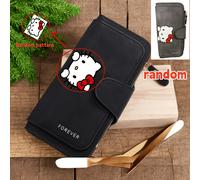 TEMU Portafoglio con stampa di animati Sanrio Hello Kitty, disponibile in quattro colori con design e chiusura con cerniera a , per riporre monete e carte, per l'organizzazione e i viaggi all'