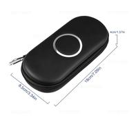 TEMU Portatile Custodia EVA per Sony PSP1000/2000/3000, Borsa da Viaggio con Cover per Accessori PSP