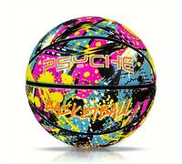 TEMU PSYCHE 7# Basket Graffiti Street, Basket Personalizzato, per Uso Interno ed Esterno, per Allenamento e Competizioni, Idea Regalo