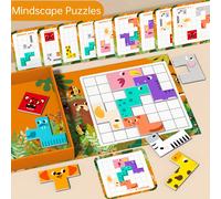 TEMU Puzzle Magico di Animali Russo Divertente per Bambini, Gioco Educativo per l'Allenamento dello e la Risoluzione dei Problemi