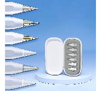 TEMU Questo è un set di sei punte di ricambio per Apple Pencil, per disegnare e scrivere. compatibili sia con la che con la seconda , progettate per resistenti e adatte per la scrittura senza carta.