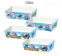 TEMU Regalo /Lui, Confezione Regalo per Feste con 12 pezzi Disney Stitch, a Tema - per Compleanni, Matrimoni, Natale, Halloween, , Confezione Regalo per Feste Disney