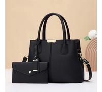 TEMU Regalo per e Famiglia, Borsa a con Texturizzata Facile, Borsa Tote da Pendolare di Grande Capacità, Set Multitutto da Donna e Versatile con Patchwork, Regalo per il Ringraziamento