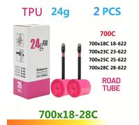 TEMU RideNow Camera per Bici TPU 700x18c 23c 25c 28c 32c Pneumatico per Bici da 700C Ultra- con Valvola 45/65/85mm Pneu Aro per Ciclismo