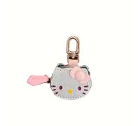 TEMU Sanrio Hello Kitty Mini Portachiavi in Pelle PU e , Accessorio Moda per Abbigliamento, Regalo di Compleanno per 11 Feste. Pendente Elegante e Pratico, per Cuffie e Portamonete