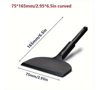 TEMU Scalpello per Piastrelle SDS Plus , 75x165mm con Largo e Bordo Smussato per Rimozione della Malta e Sottilezza delle Piastrelle