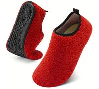 TEMU Scarpe basse da donna per tutte con suola in gomma, leggere e morbide, antiscivolo, ciabatte da casa con punta larga, idee regalo per coppie, scarpe da donna