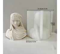 TEMU Scultorea, Stampo per Candela in con da - Strumento per in per Statua di Dea & Diffusore di Aromi Fai-da-te