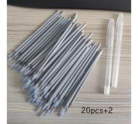 TEMU SEA Set da 80/40/20 pezzi, Penna Temporanea in Pelle a Base , Penna per Marcatura Linee da Cucito, Penna per Marcatura Pelle Grigio