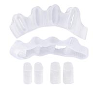 TEMU Separatore per del Piede, Separatore per Alluce, Tappo in Spugna Rimovibile, Dilatatore per