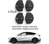 TEMU Set copri serrature per portiere progettati per TESLA e Model 3 Highland, adatti per TESLA Model 3 del 2024 e 2025, che forniscono protezione per lo spingifilo e il chiusurino della porta