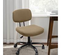 TEMU Set coprisedie da scrivania piccoli senza braccioli, elastico in latte, disponibile in multicolore, facile da installare, decorazione per mobili che renderà la tua sedia da ufficio come