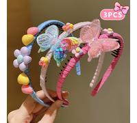 TEMU Set da 3 cerchietti per capelli a in stile , accessori per capelli antiscivolo per il controllo dei capelli e l'addomesticamento delle ciocche ribelli