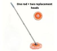 TEMU Set da 3 pezzi (1 e 2 testine di ricambio) lavapiatti regolabile da 59 pollici con -- Rotazione a , per pavimenti, pareti, e finestre