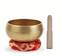 TEMU Set da 3 pezzi, Set di Campane Tibetane - Stile - Facile da - a per la Meditazione Mindfulness e la del Suono per i 7 Chakra, un Regalo da Himalayan (3 Pollici / 3.5 Pollici)
