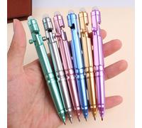 TEMU Set da 6 penne gel creative cancellabili con punta cancellabile, penna neutra, Mo Yi blu 0.5mm, cancelleria scolastica