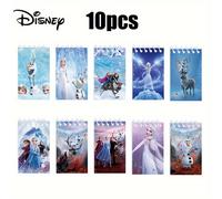 TEMU Set di 10 quaderni autorizzati a spirale di Elsa - Affascinanti a animati con Elsa, Anna, Olaf e , per la scuola, l'ufficio o come regalo, regali di Natale o di compleanno, scolastico