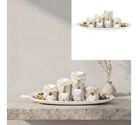 TEMU Set di 5 Candelieri per San Valentino, Candelieri a Forma di Cuore con Decorativo, e per Decorazione Domestica, , per a Lume di Candela [Candele Non Incluse]