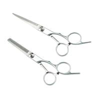 TEMU Set di forbici da taglio capelli pezzi, forbici professionali per taglio capelli e uniche forbici a , per rifinire i capelli ribelli a casa, con un unico stile e design multifunzionale