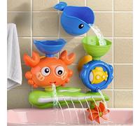 TEMU Set di Giocattoli da Bagno Interattivi con per Bambini, Materiale ABS Resistente, Multicolore, Migliora le Abilità Motorie e la Creatività