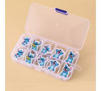 TEMU Set di Gomme a Forma di Penna Disney Stitch, Morbide e Senza , Cancellerina Creativa a Animati. Perfetta per Esami, Disegno e Spolverare. come in omboniera per Feste.