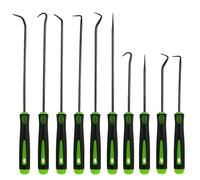 TEMU Set di pinze e ganci di precisione 10/4 pezzi, pinza per guarnizioni auto a olio/O-ring, mini ganci di precisione professionali, estrattore, strumenti meccanici, senza batteria
