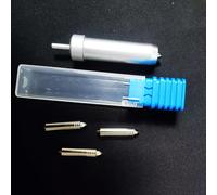 TEMU Set di trasferimento di foglio per Cricut, 4-in-1 con punte intercambiabili (fine, media e ), supporto per strumenti e nastro adesivo, compatibile con le macchine Maker e