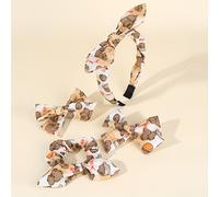 TEMU Set graziosi accessori per capelli a forma di capibara per ragazze, con stampa di capibara, fermagli per capelli con , elastici per capelli, scrunchies e fascia per capelli kawaii