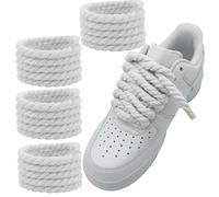 TEMU Set Lacci Rotondi 8Mm in di - 140 Cm di Lunghezza, Lacci Spessi Resistenti e per Sneakers, Lacci Rotondi di Ricambio per Sneakers AF1, Senza Batteria