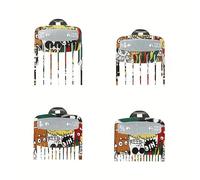 TEMU Set Pettini di Limitazione Specificamente Progettati per , Adatti per Tagliacapelli Elettrici con una Dimensione Lame di 3.8*4.5Cm, Ideali per Creare Acconciature Gradienti da a Casa